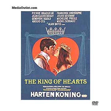 King Of Hearts DVD Le Roi De Coeur Alan Bates Genevi�ve Bujold